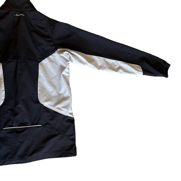 NordickTrack women's reflective training Jacket size Small black and gray - Picture 10 of 10